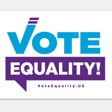 VoteEqualityUS logo (4"x3") - $5 donor gift